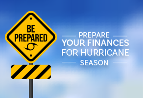 Hurricane warning sign